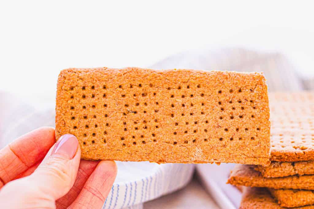 crispy homemade graham cracker