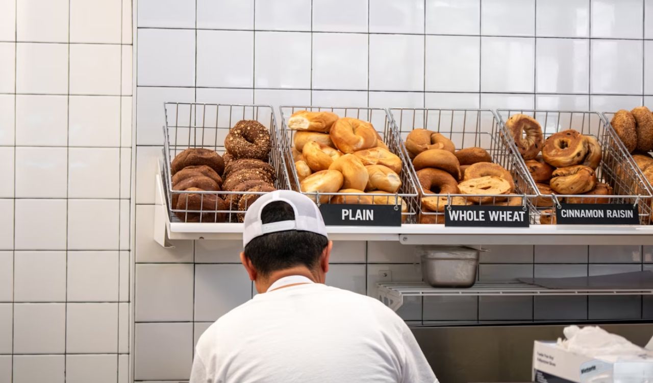 A Historic Bagel Shop in Upper West Side.