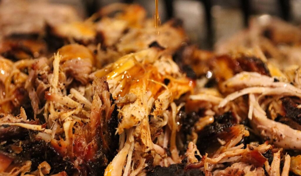Barbecue pulled pork