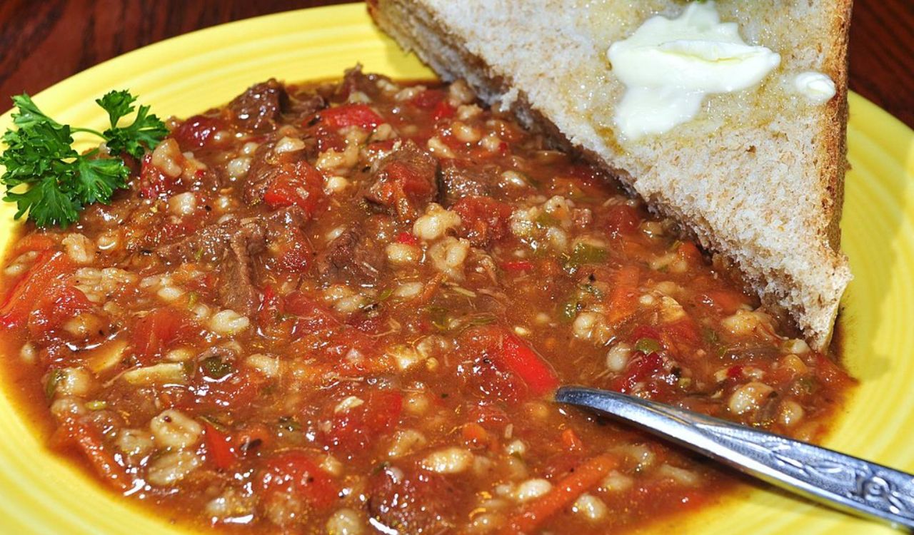 Beef and barley soup