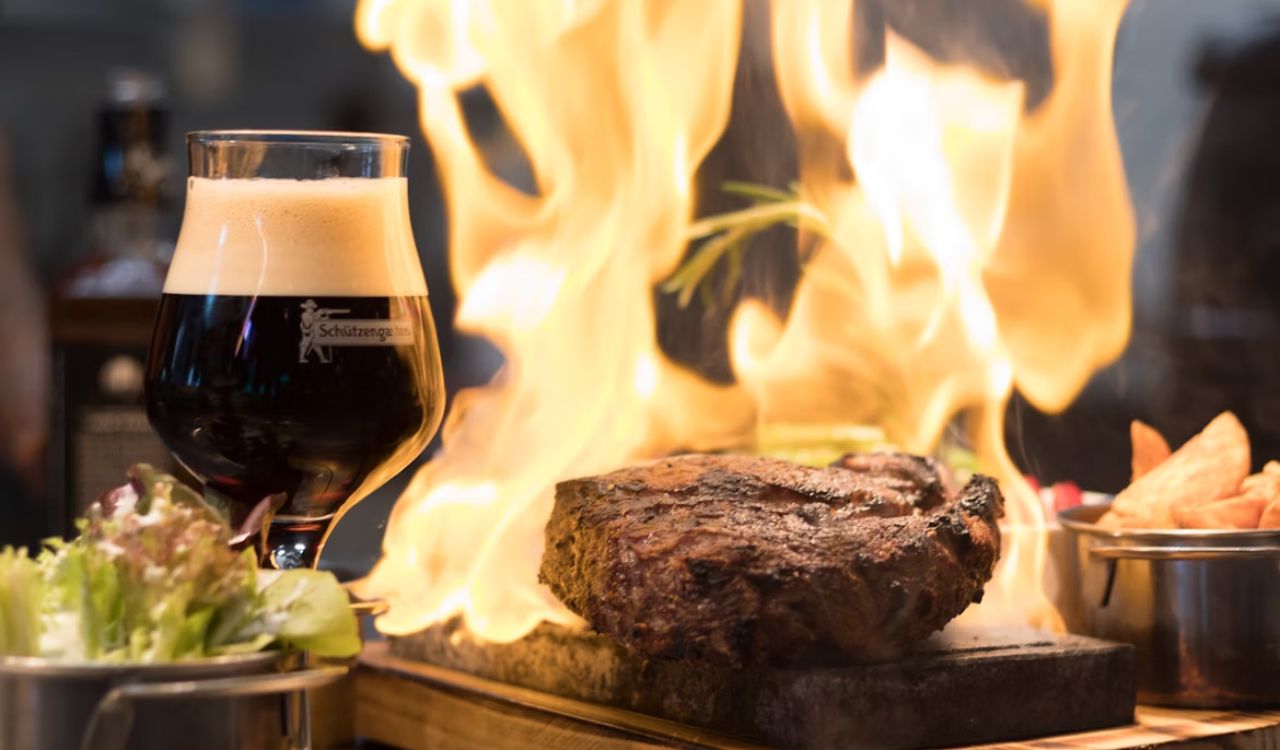 food pictures for the menu of restaurant bar