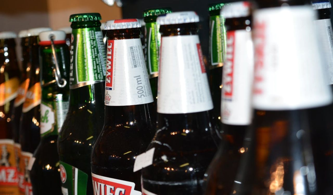 Beer bottles