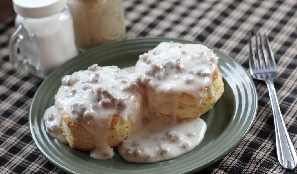 Biscuits and gravy