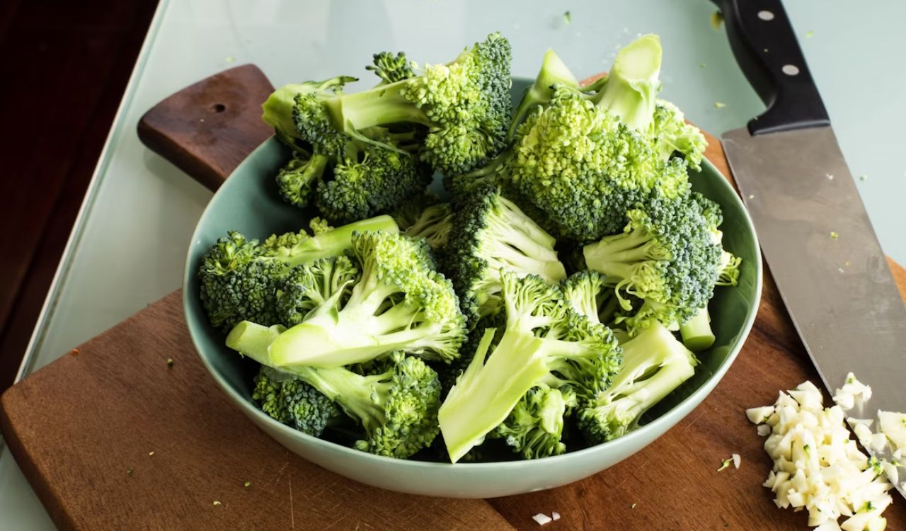 Broccoli on a plate