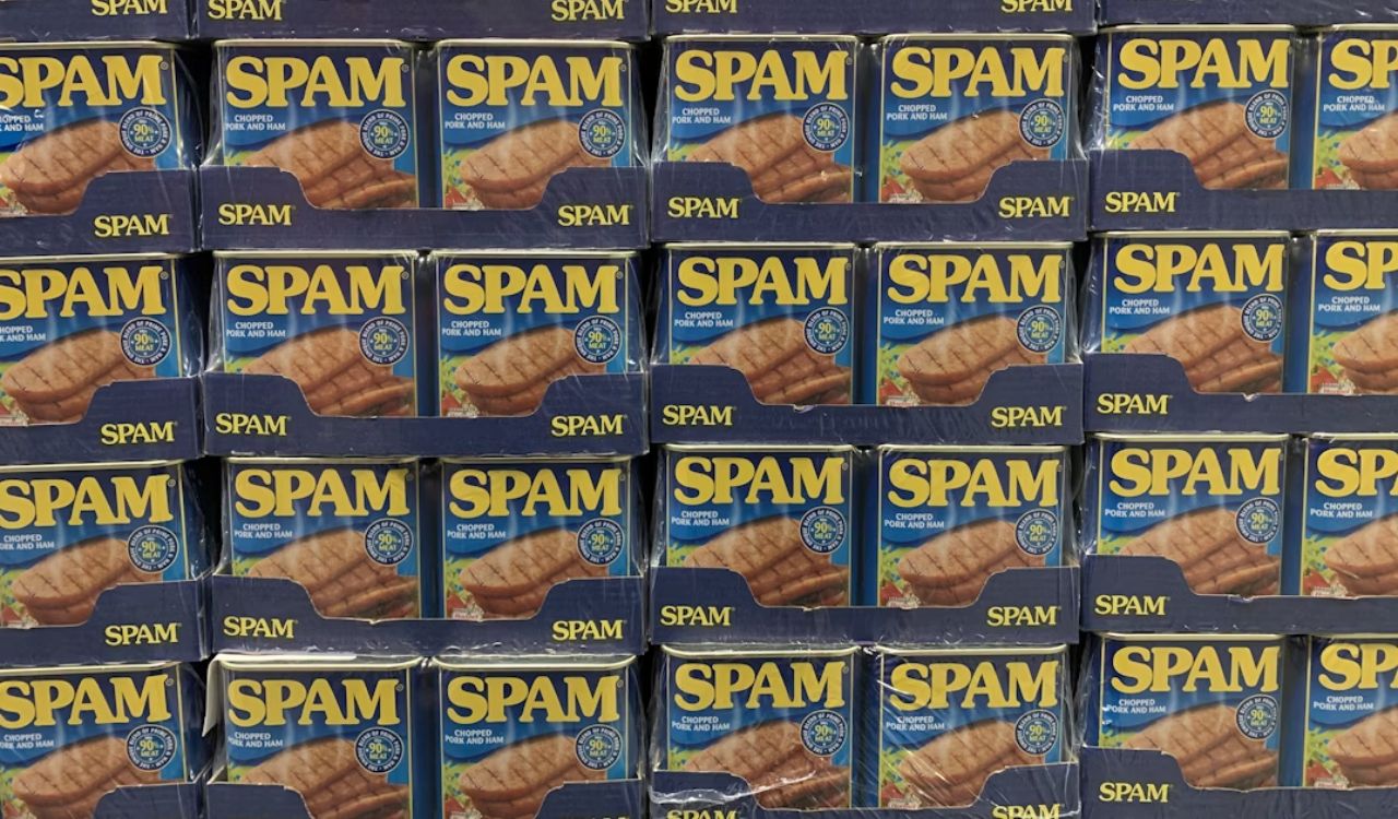 Cans of spam