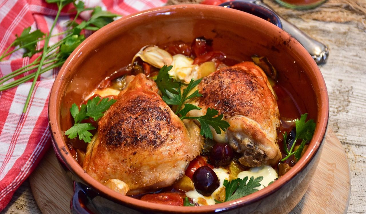 Caprese, chicken