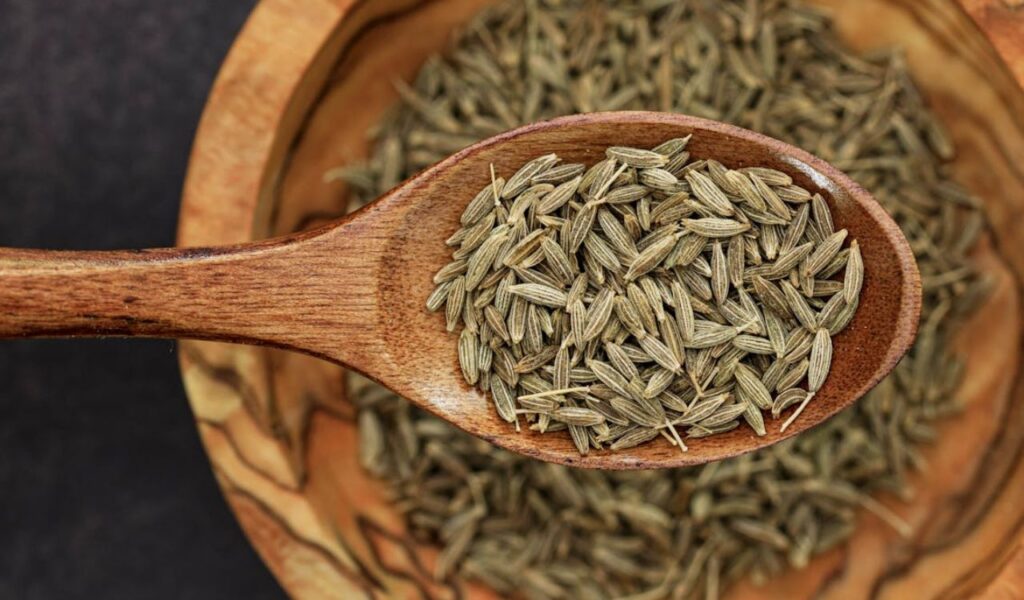Close-Up Shot of Herbs on a Spoon