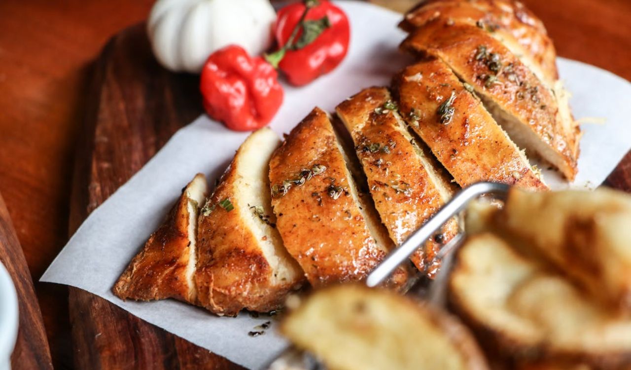 Close-up Photo of Savory Chicken Dish