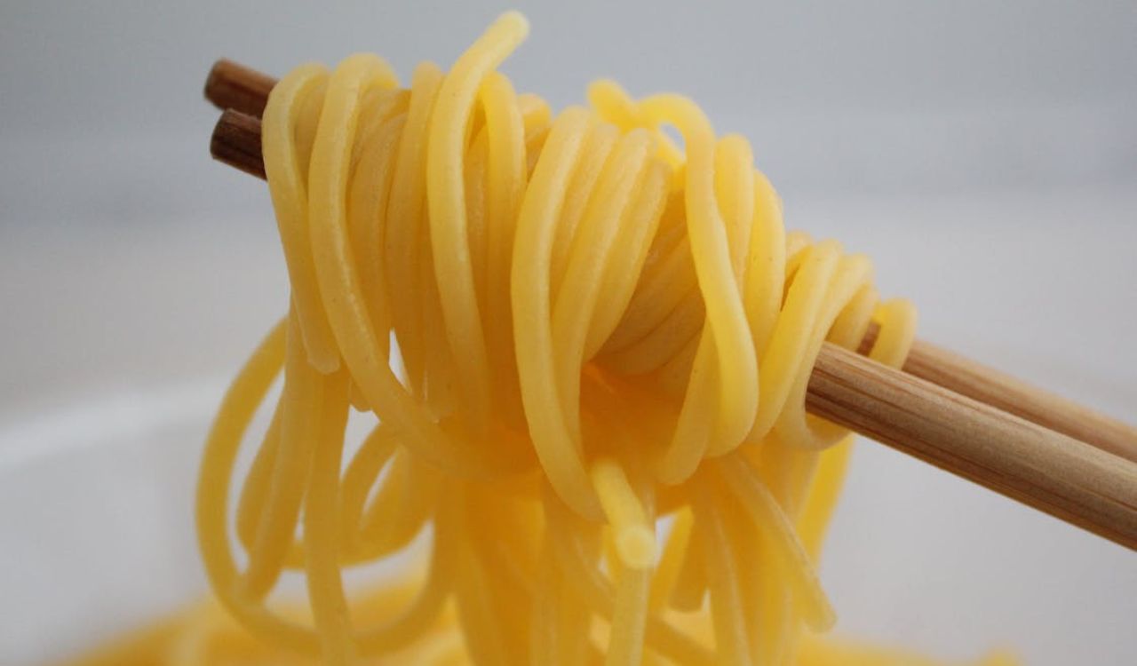 Cooked pasta