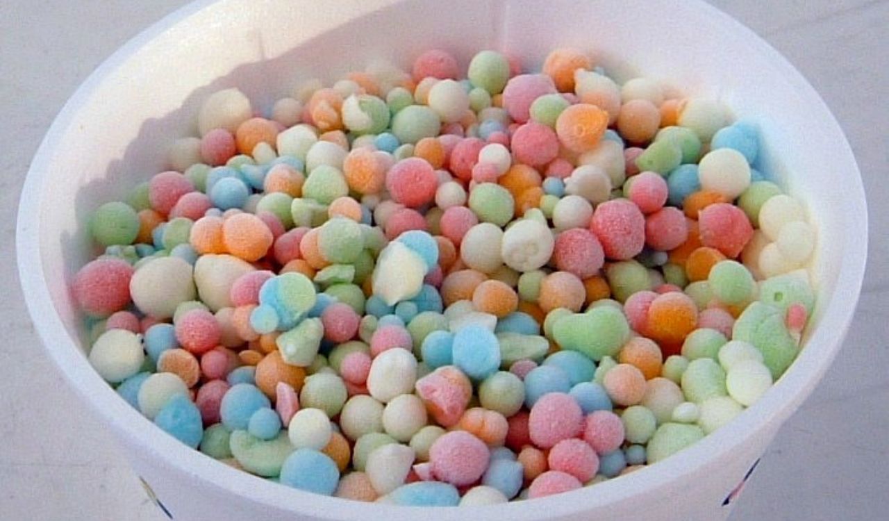 Dippin’ Dots Rainbow flavored