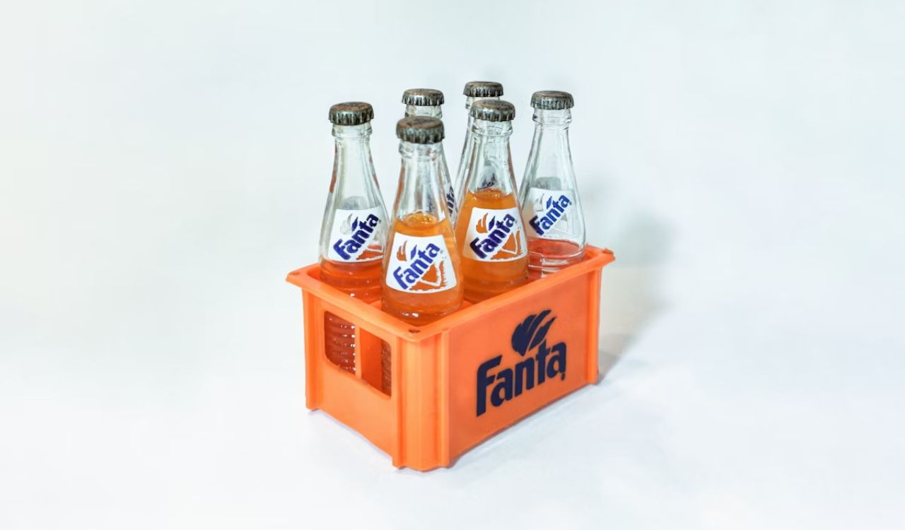 Fanta bottles