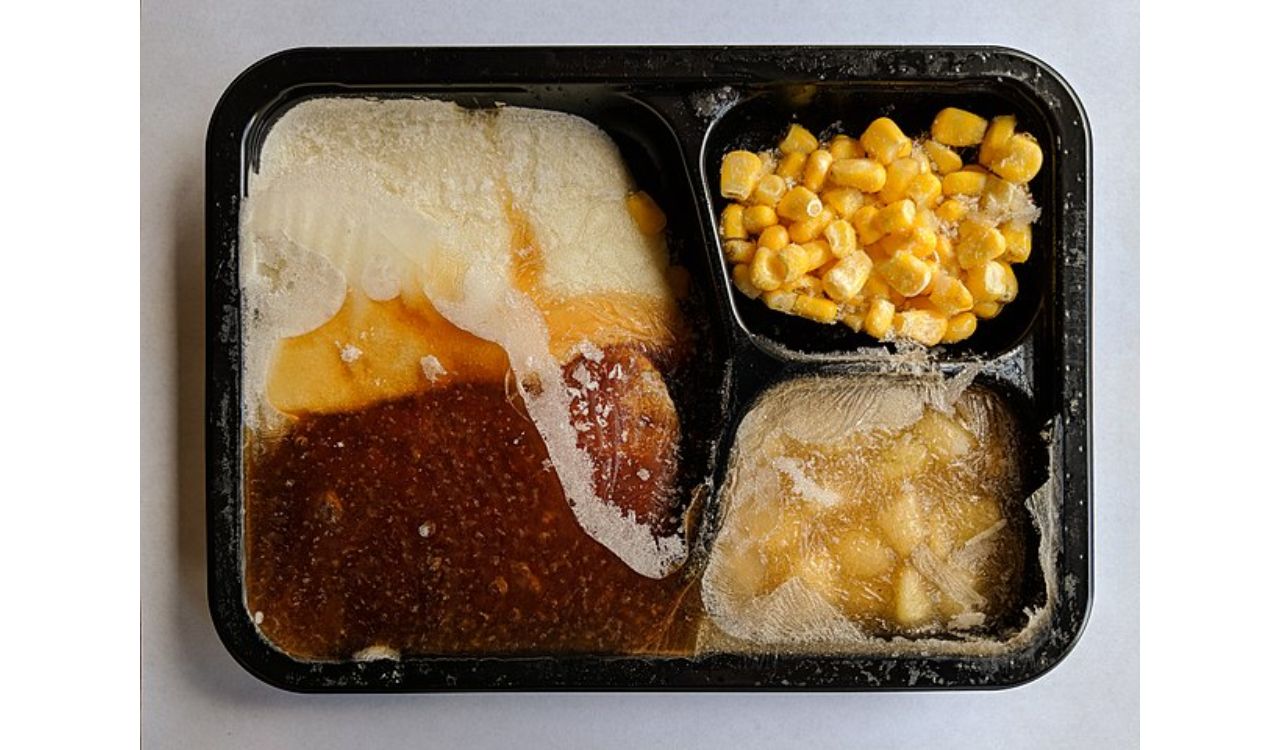 Frozen TV dinner