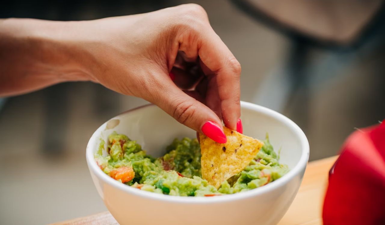 Dipping Some Guacamole