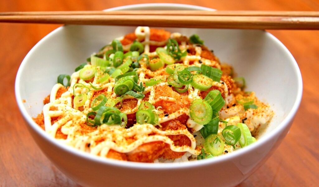 Japanese rice bowl
