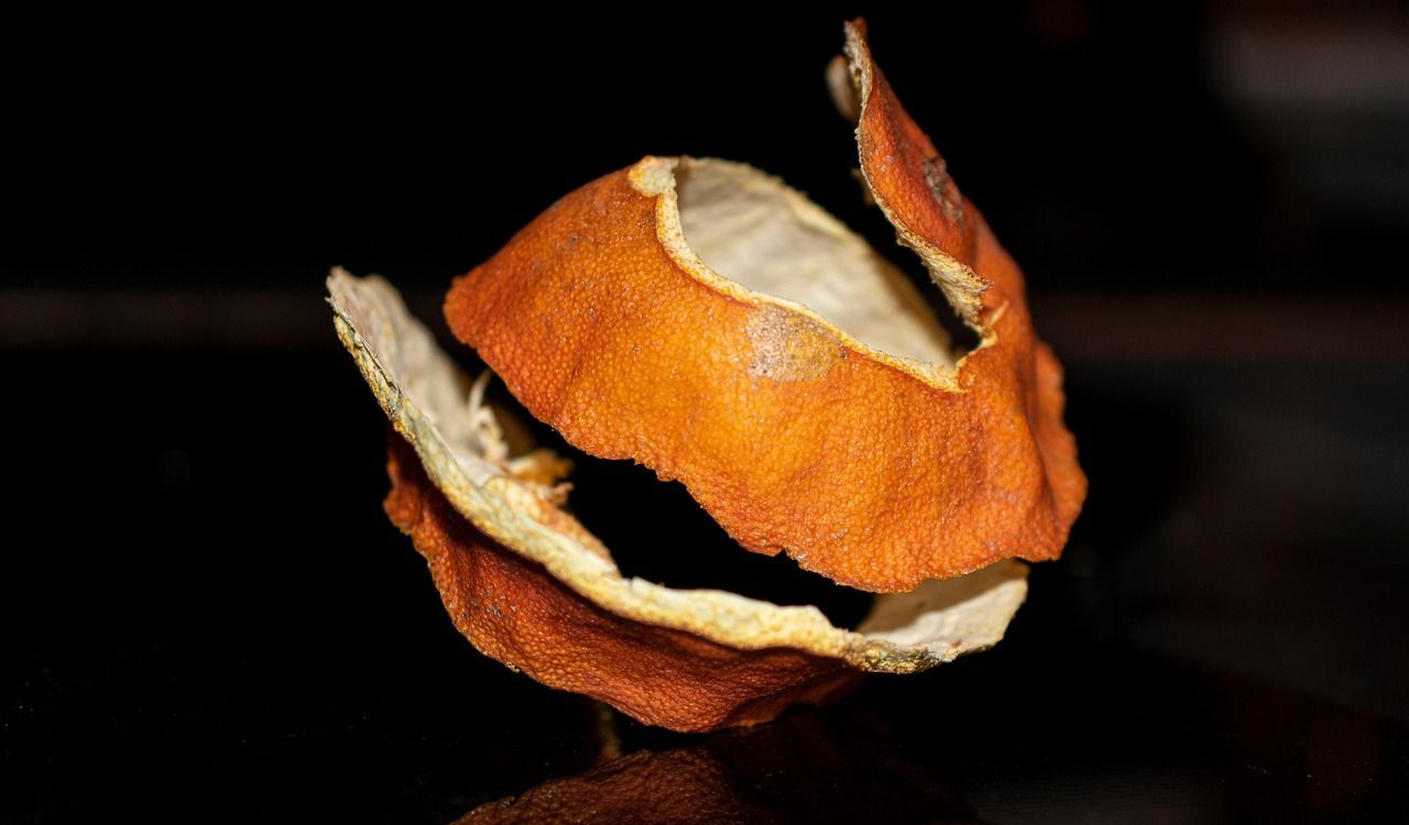 Orange zest, Fruit, Dried image.