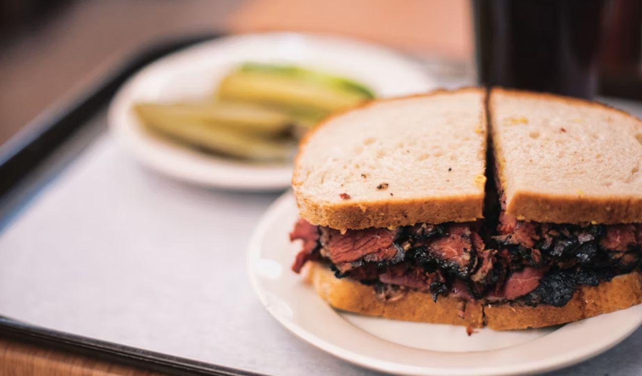 Pastrami sandwich
