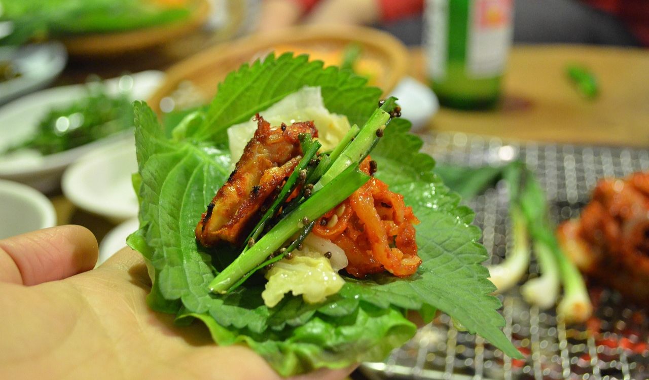 Pike ssam, Spice up the pike, The korean spice pike image.