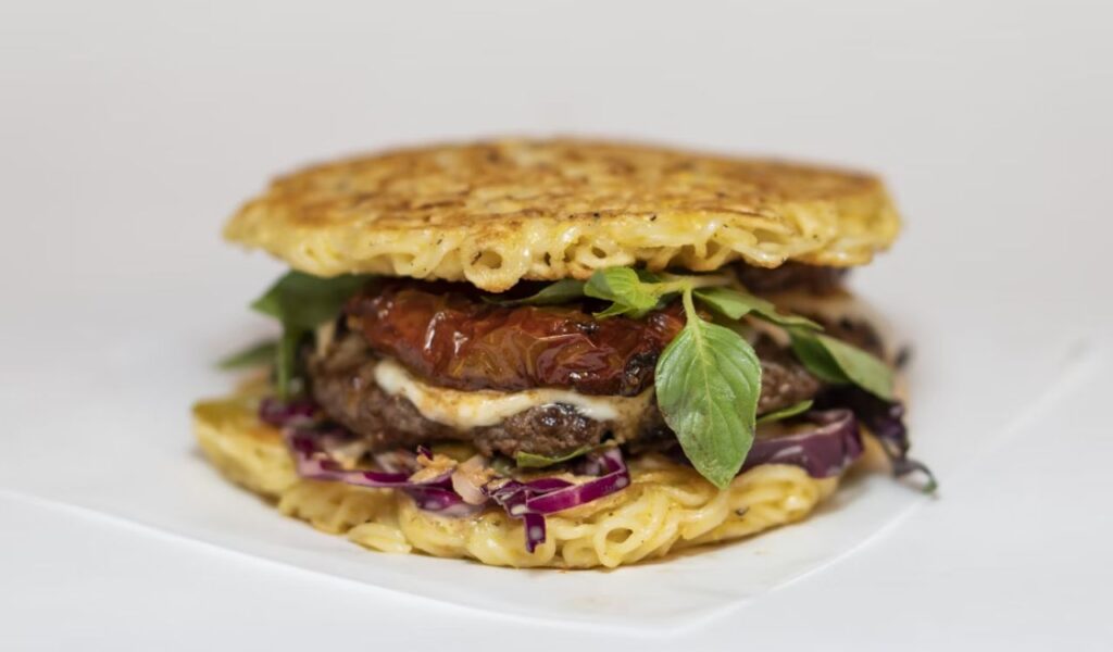 Ramen burger