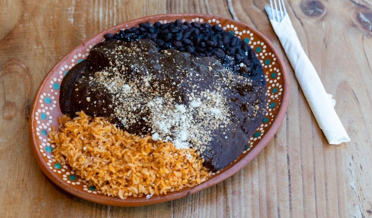 Rice and beans- Authentic Mexican food