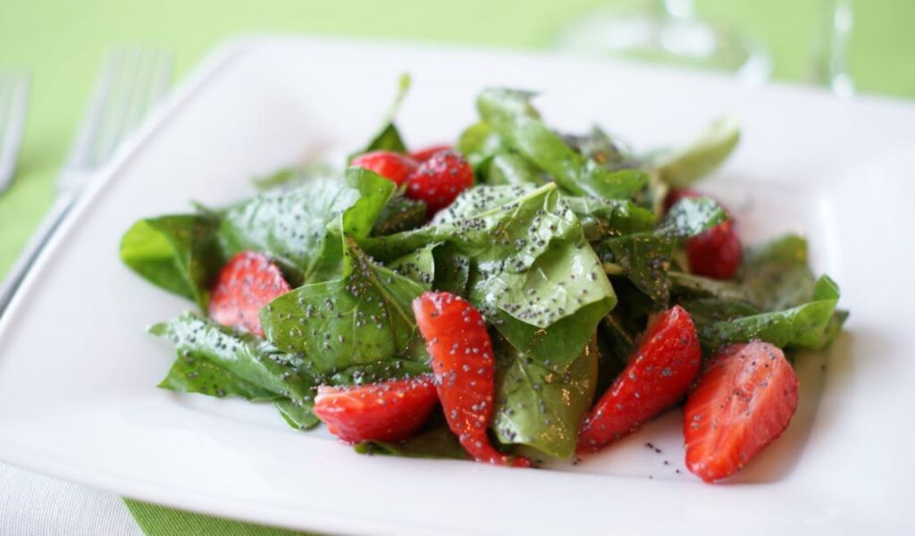 Sliced Strawberry Fruit