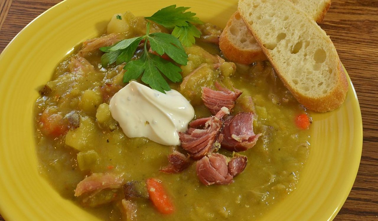 Split pea soup