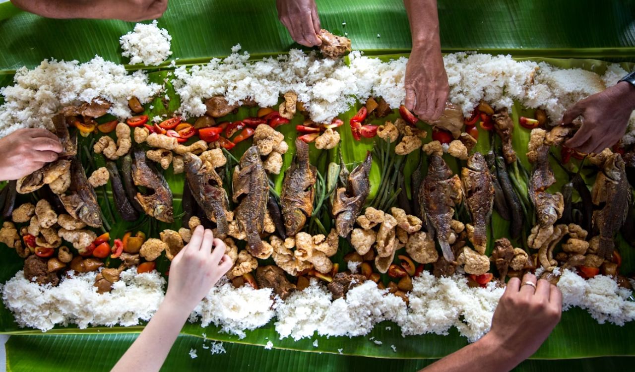 Traditional Filipino food