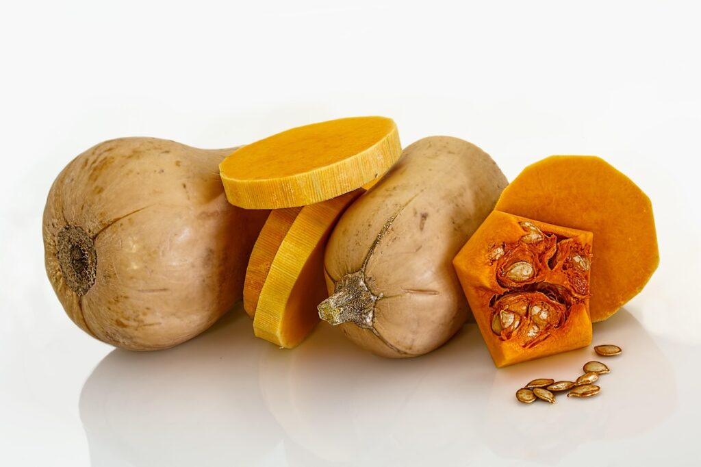 Butternut squash, Fresh vegetable, Soup image.