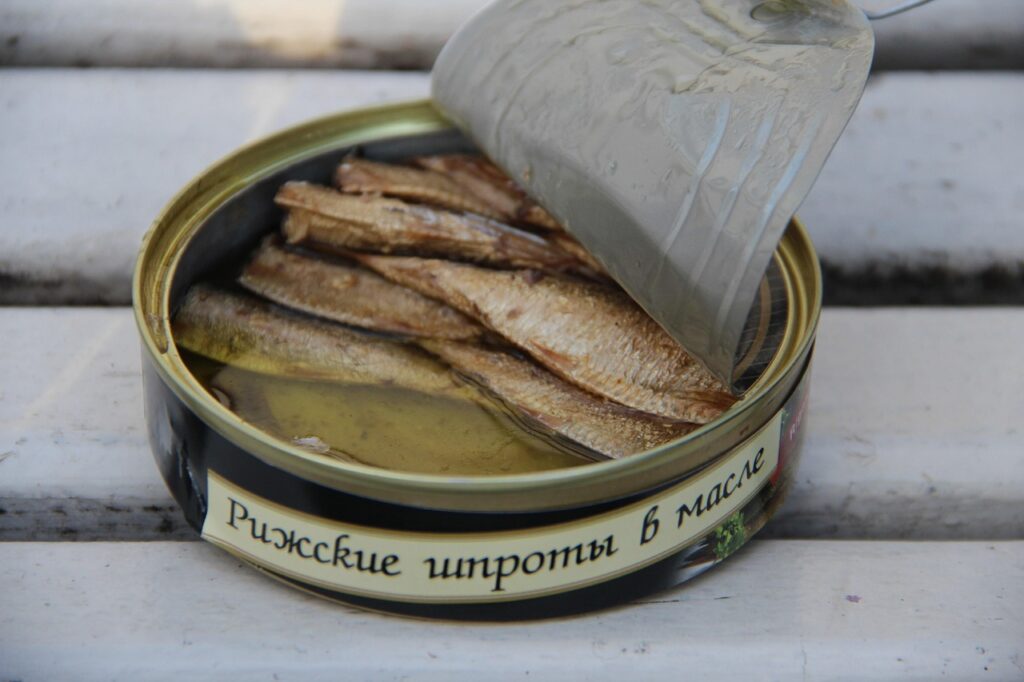 Canned, Fish, Sprat image. 