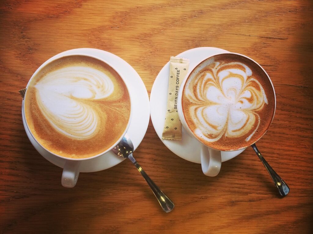 Coffee, Caramel macchiato, Cappuccino image.
