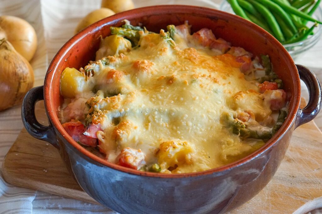 Enjoy the meal, Casserole, Potatoes image. 
