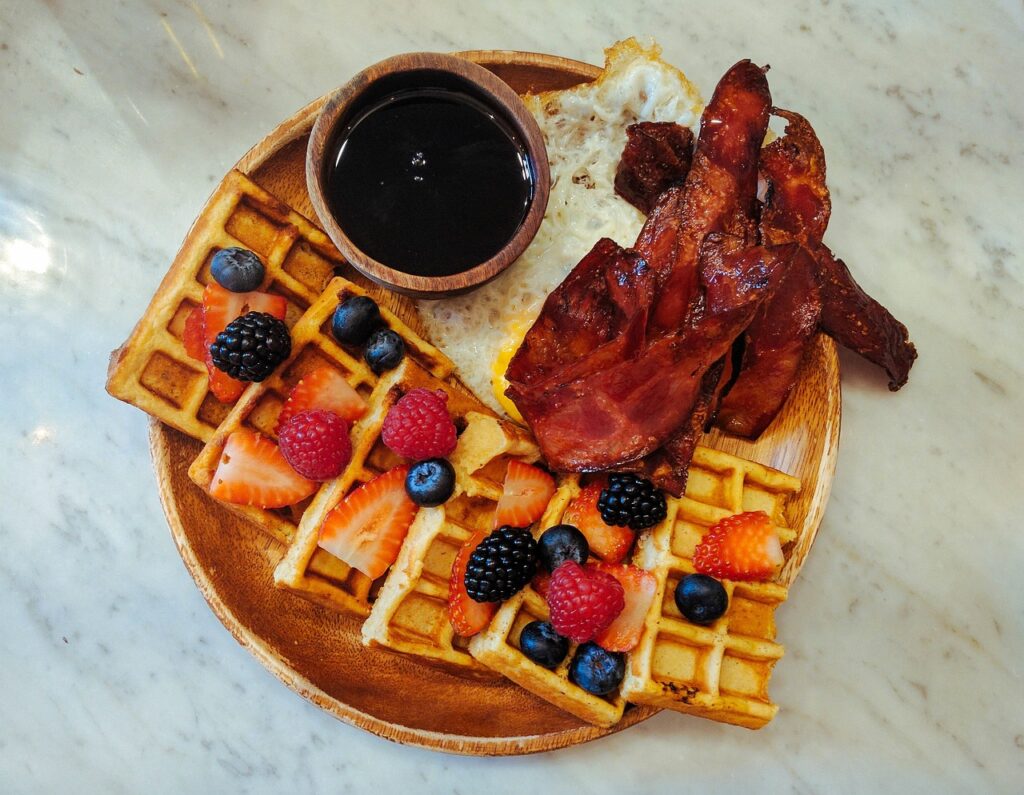 Food, Fried egg, Blackberry image.
