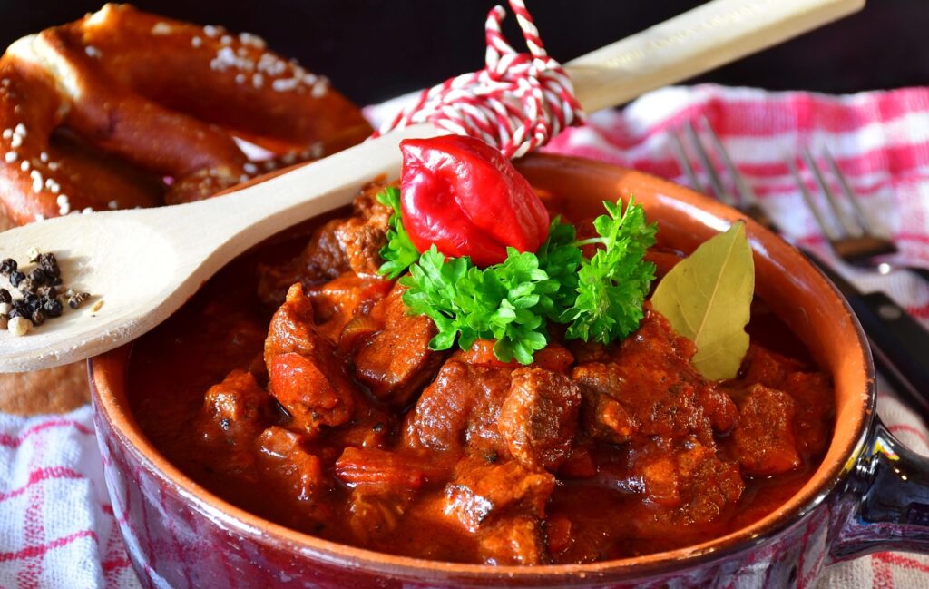 Goulash, Beef, Beef goulash image.