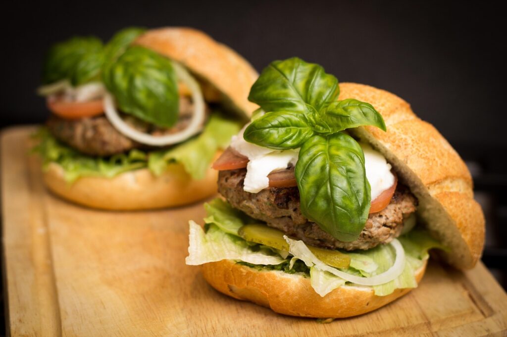 Hamburger, Snack, Burger image. 