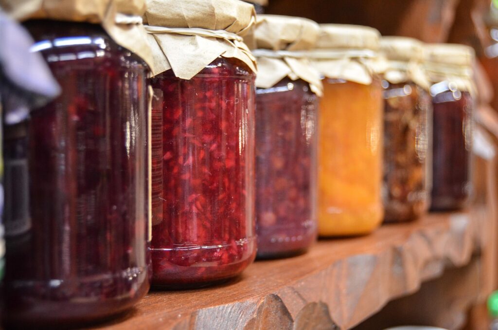 Jam, Fruit, Jars image.