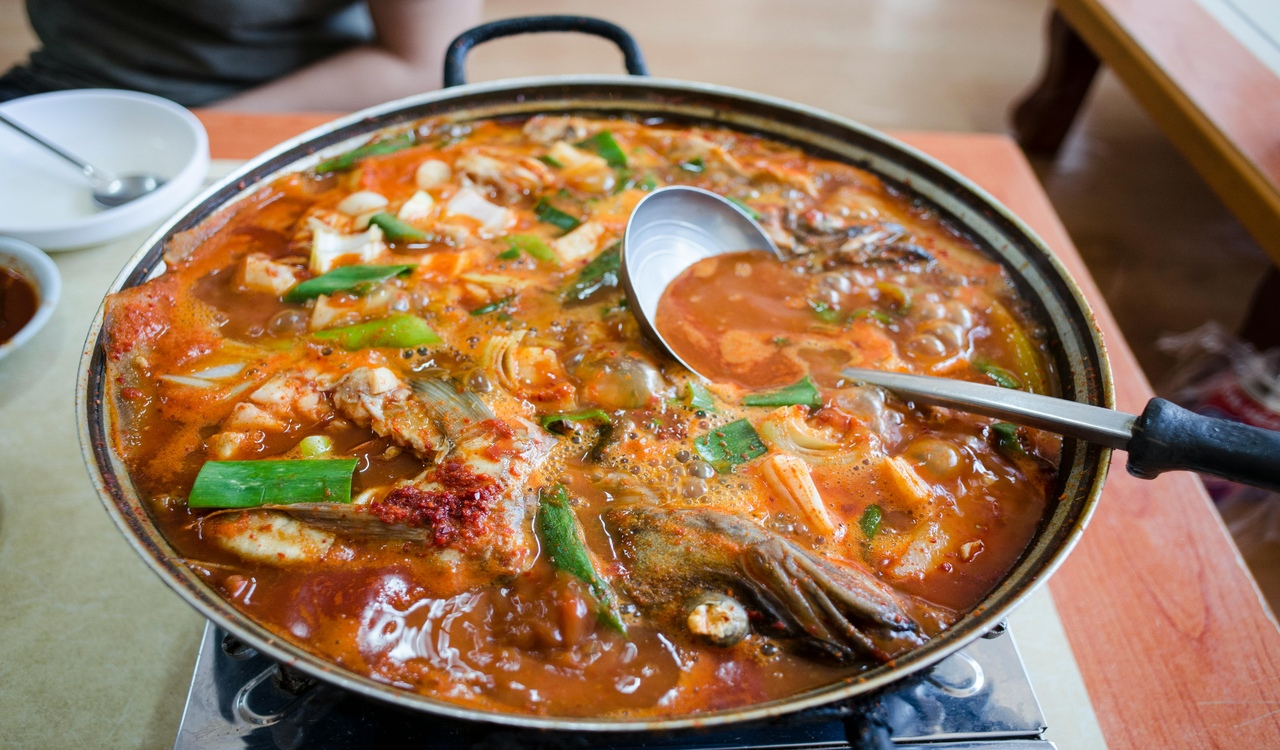 Seafood Based Dish in Wok