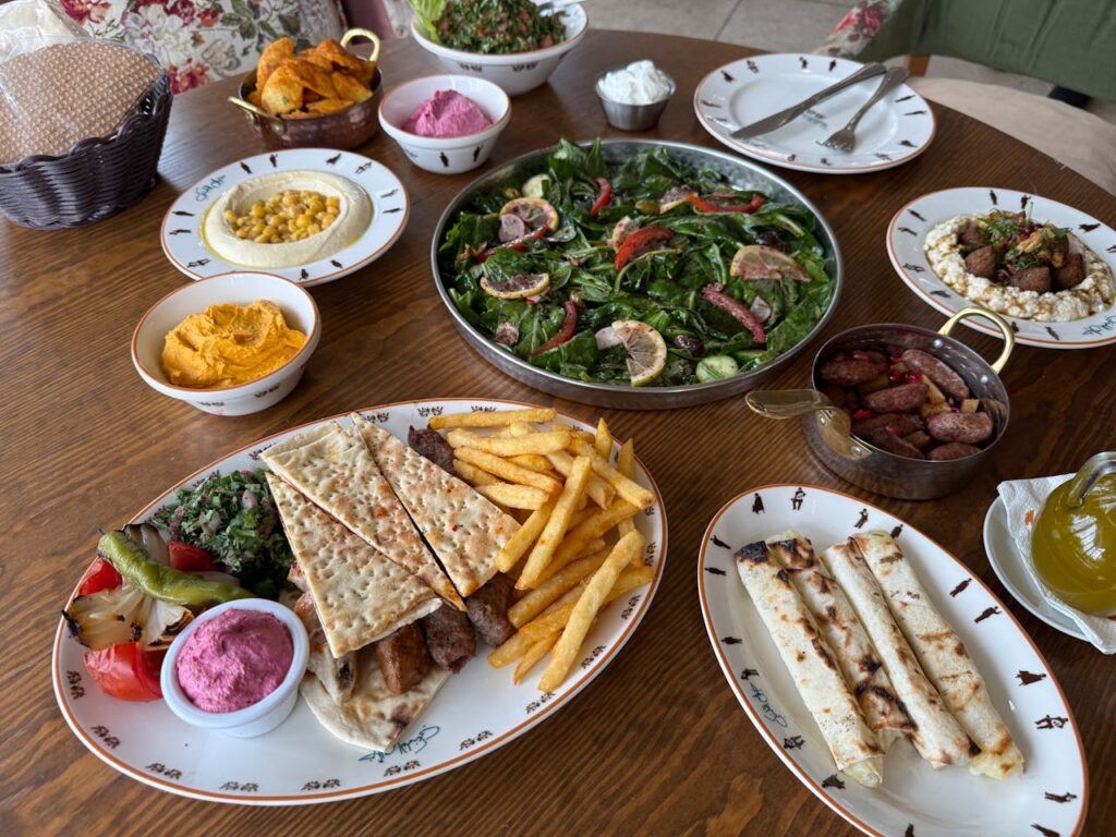  Delicious Mediterranean Feast Spread on Table