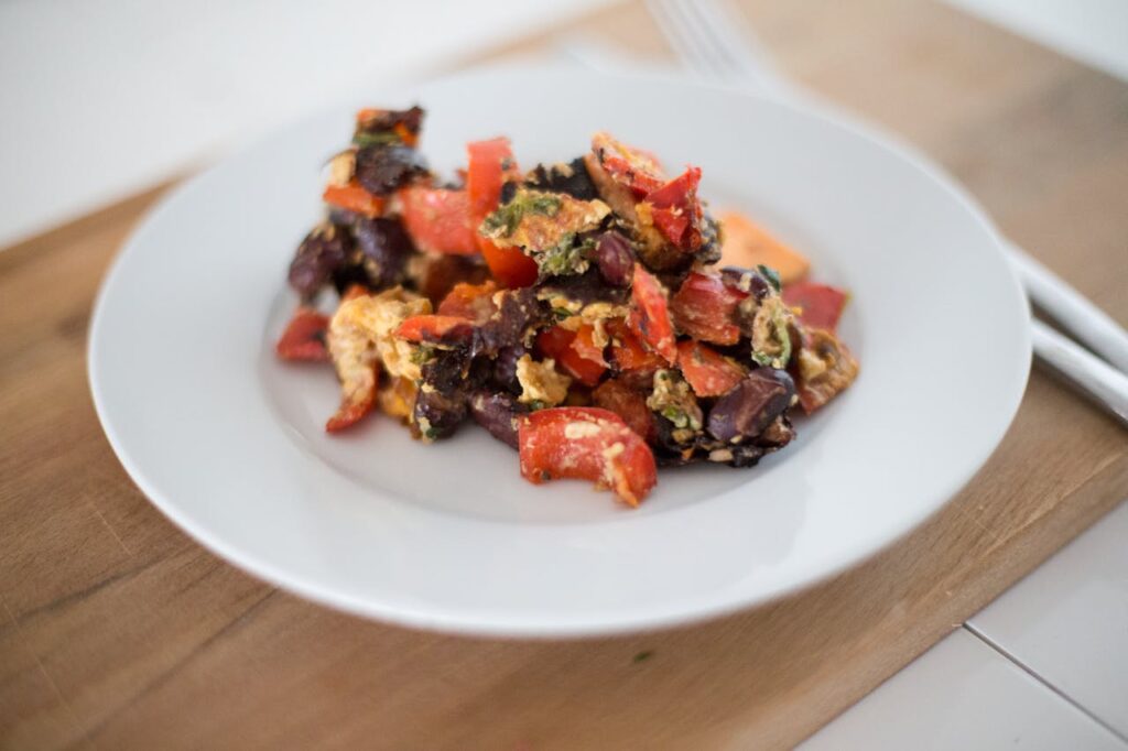 Bean and Veggie Stir-Fry