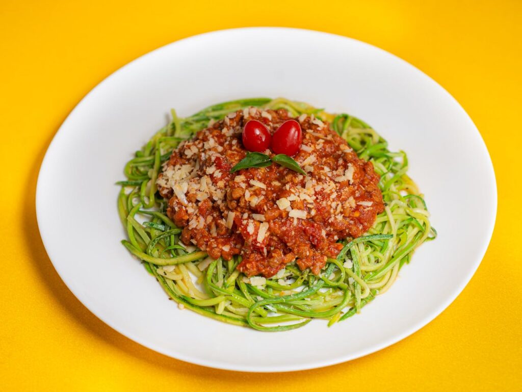 Swap Pasta for Spiralized Veggies