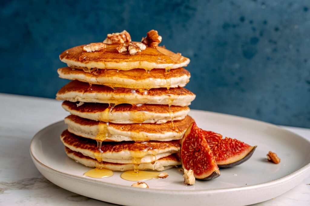 Close-up Photo of Stacked Pancakes