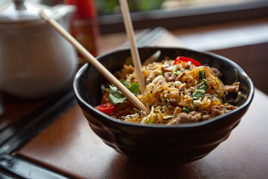 Thai-Inspired Peanut Noodle Salad