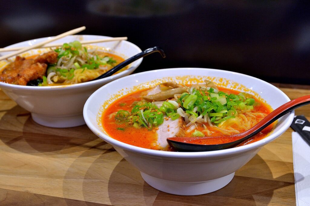 Ramen, Food, Enjoy image.
