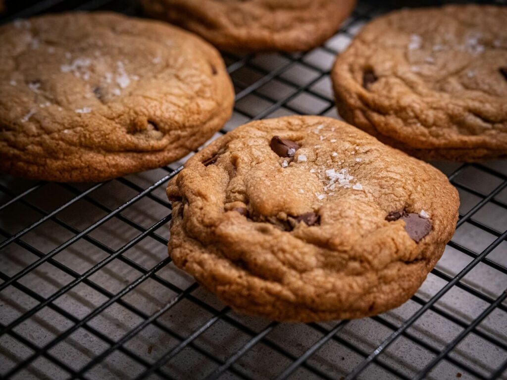 Brown Butter Chocolate Chip Cookies with Sea Salt