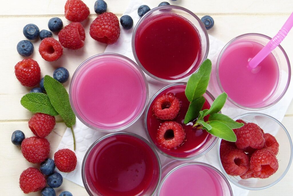 Smoothies, Berries, Nutrition image. 