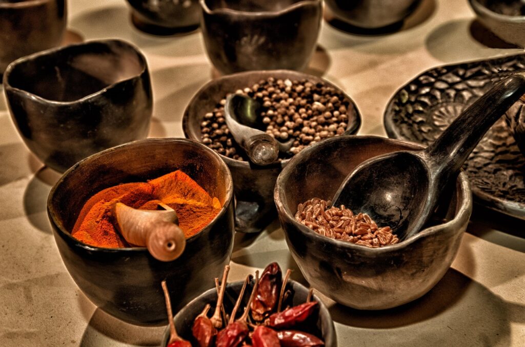 Spices, Chilies, Paprika image.
