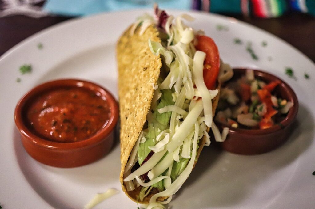 Taco, Tortilla, Mexican image. 