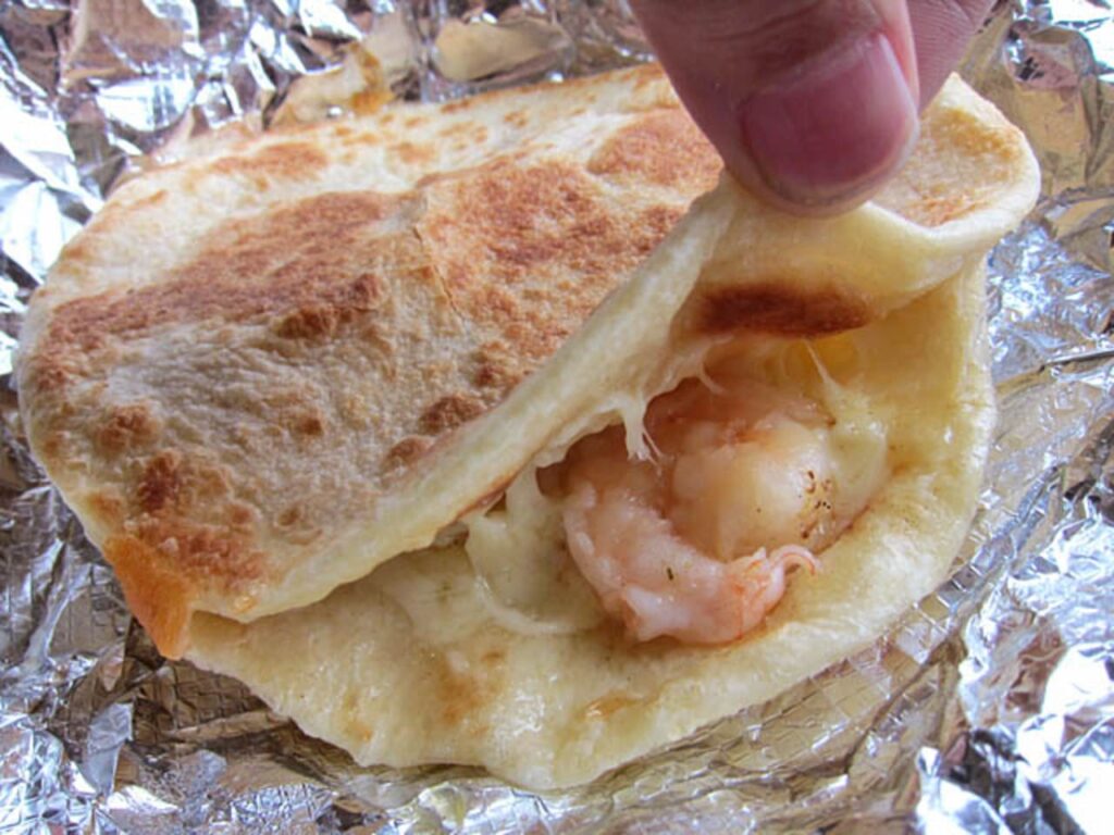 Shrimp Quesadillas