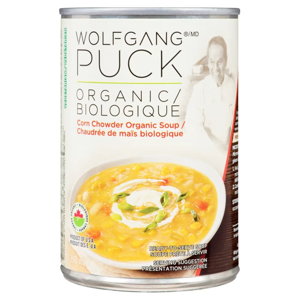 Wolfgang Puck Organic Corn Chowder Soup 