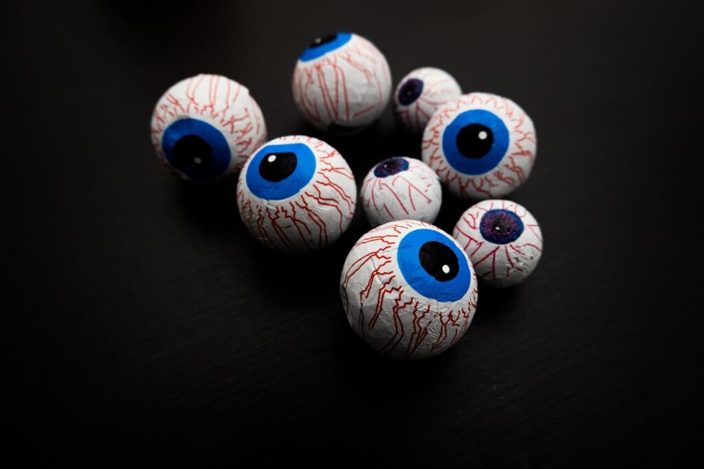 Creepy Eyeball Truffles