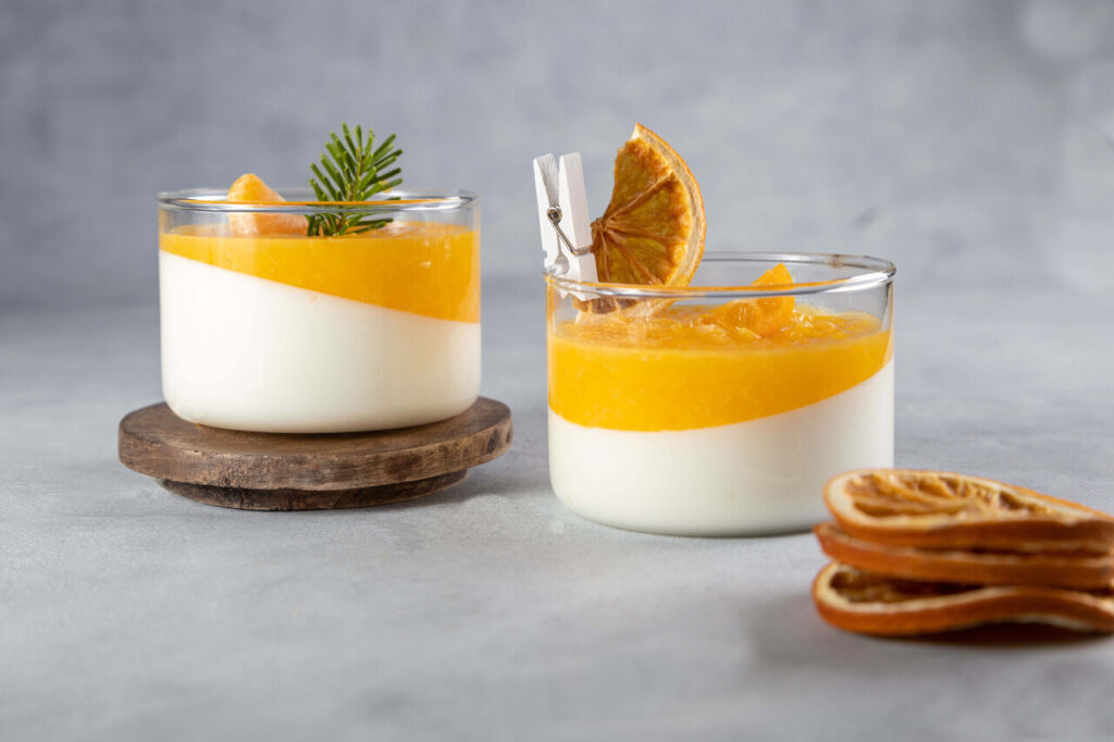 Orange Panna Cotta