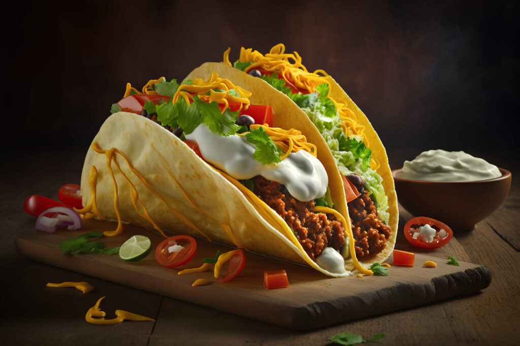 Classic Beef and Cheese Tacos